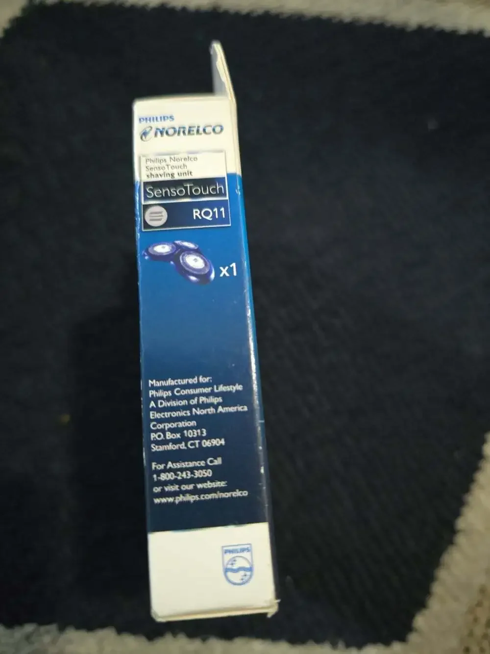 NEW PHILIPS NORELCO RQ11 Sensotouch 2D Replacement Shaving Heads DualPrecision